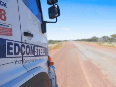 A 3,000km Steel Delivery to the Middle of Australia
